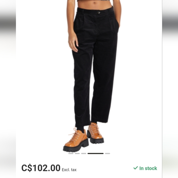 Volcom Histone Cord Pants US 28 - Picture 5 of 6